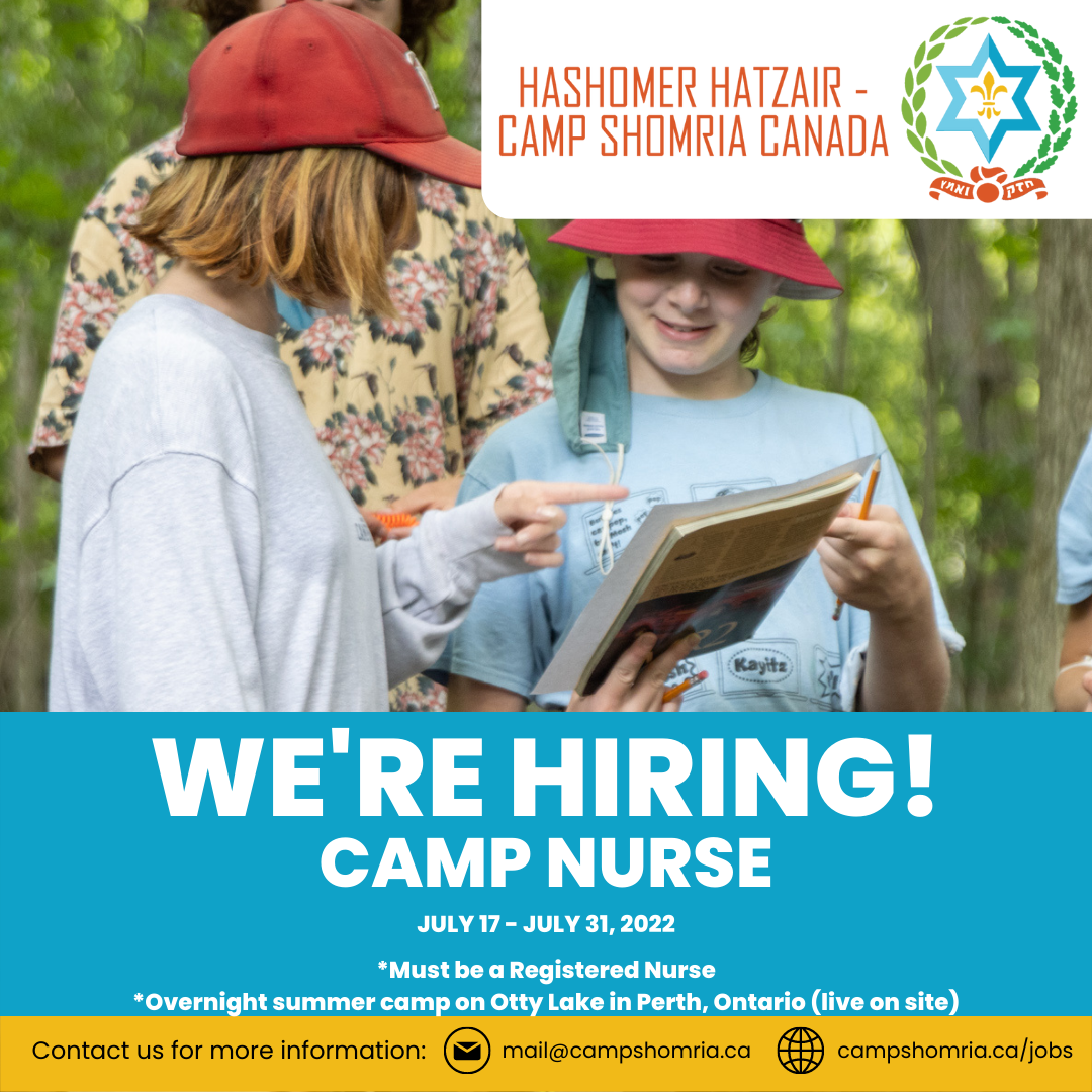 Camp Nurse Job Posting Image